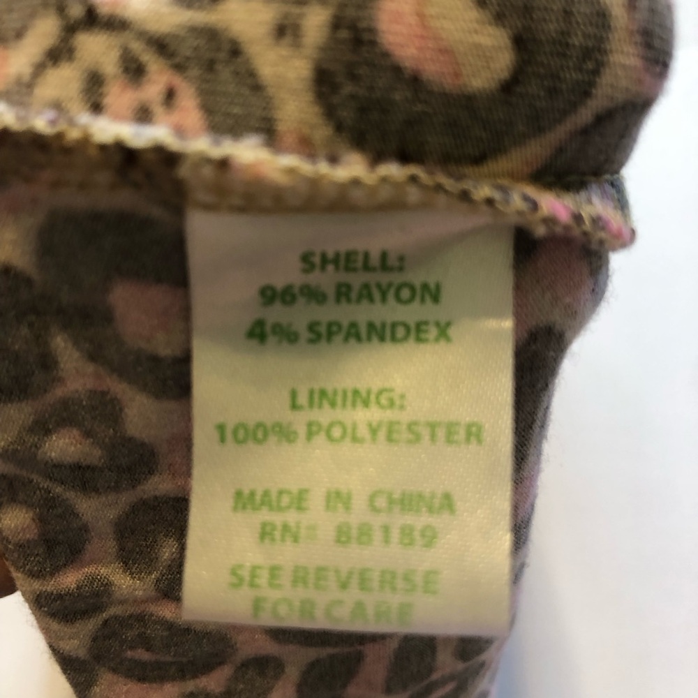 Lilly Pulitzer Sadie PB Camel Thrill of the Chaise Leopard Print Dress Size S - Picture 9 of 11